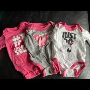 Girl’s Nike Onesie Bundle